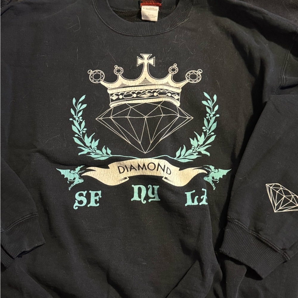 Vintage diamond co crew neck